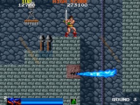 une photo d'Ã©cran de Rastan Saga sur Arcade